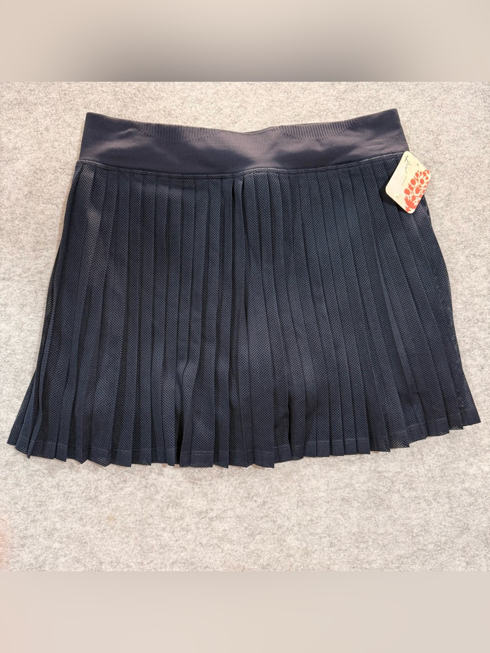 FP Movement Free People Navy Pleated Active Tennis Skort NWT M/L $68